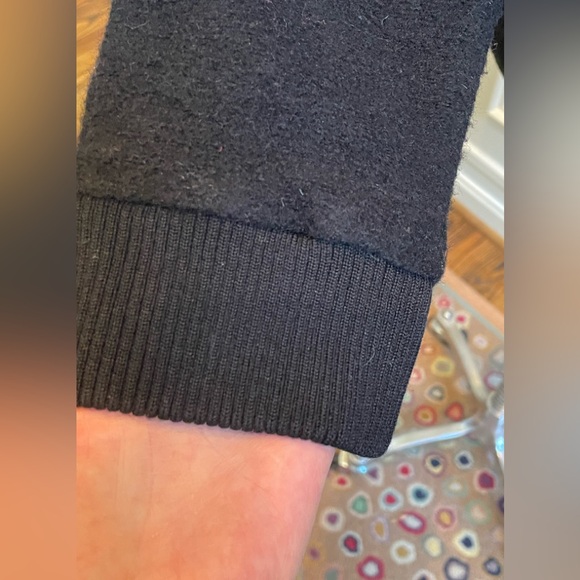 Pendleton red and black plaid wool blend cardigan - Picture 4 of 7